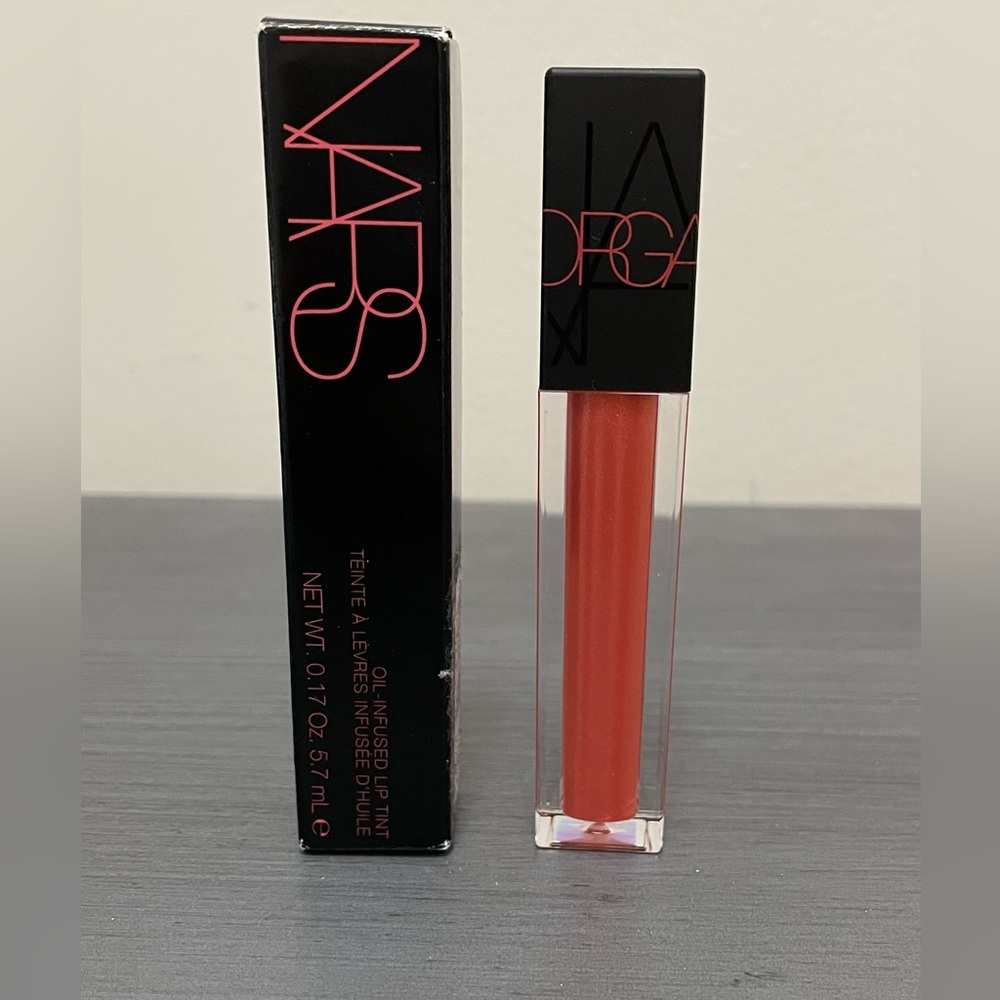 NIB NARS OIL INFUSED LIP TINT ORGASM X